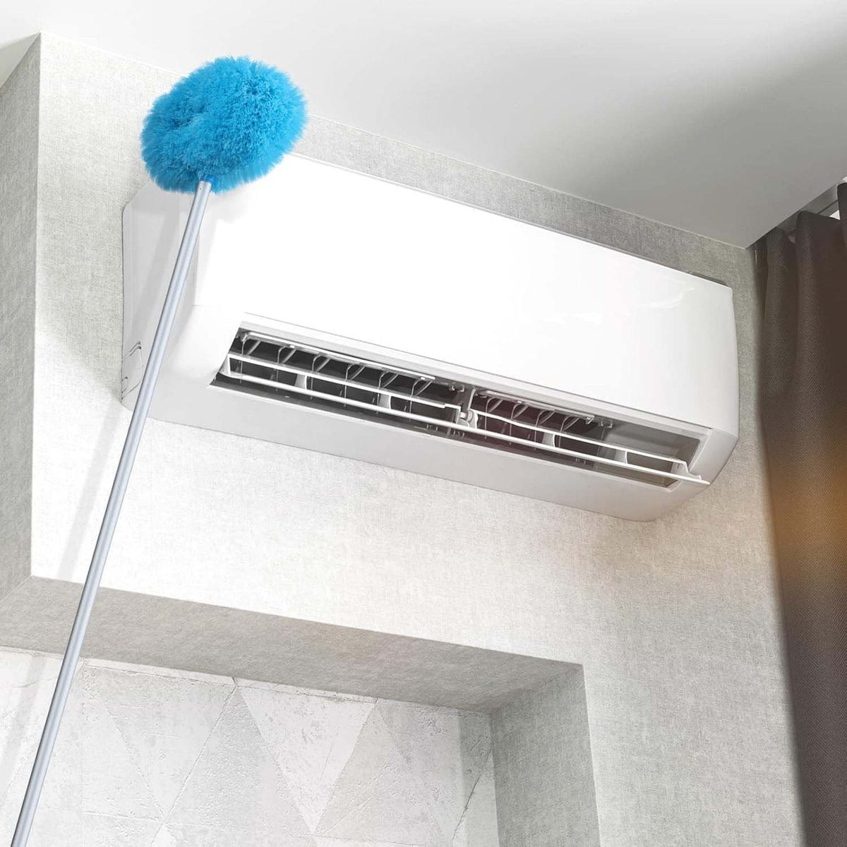 Premium Extendable Round Cleaning Duster (83.5 Cm  1 Pc)
