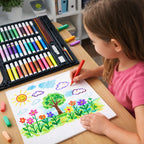 150 Piece Complete Art And Drawing Color Kit