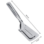 2918 Multifunction Cooking Serving Turner Frying Food Tong. Stainless Steel Steak Clip Clamp Bbq Kitchen Tong.