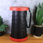 Adjustable Portable Telescopic Folding Stool (1 Pc)