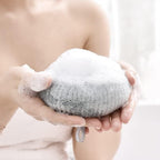 12626 Super Soft Bath Sponge Flower Suction Cup Bath Sponges For Shower Women Men Foam Loofah Sponge Exfoliating Bath Sponge Body Washer Reusable Loofah Massage Bath (1 Pc)